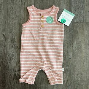 Little Planet by Carter’s Sleeveless Striped Romper